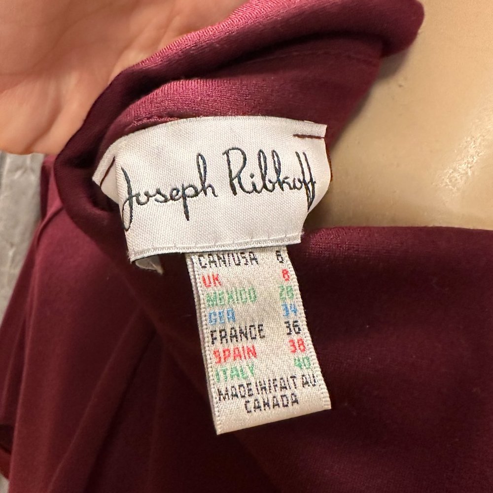 Joseph Ribkoff Perfect Cowl Neck Jacket - Picture 3 of 3